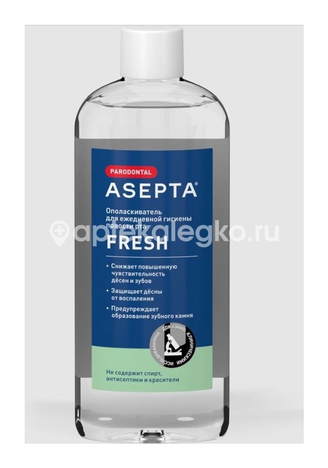 Изображение Асепта фреш ополаскиватель для полости рта 250 мл АСЕПТА ФРЕШ ОПОЛАСКИВАТЕЛЬ ДЛЯ ПОЛОСТИ РТА 250 МЛ ВЕРТЕКС