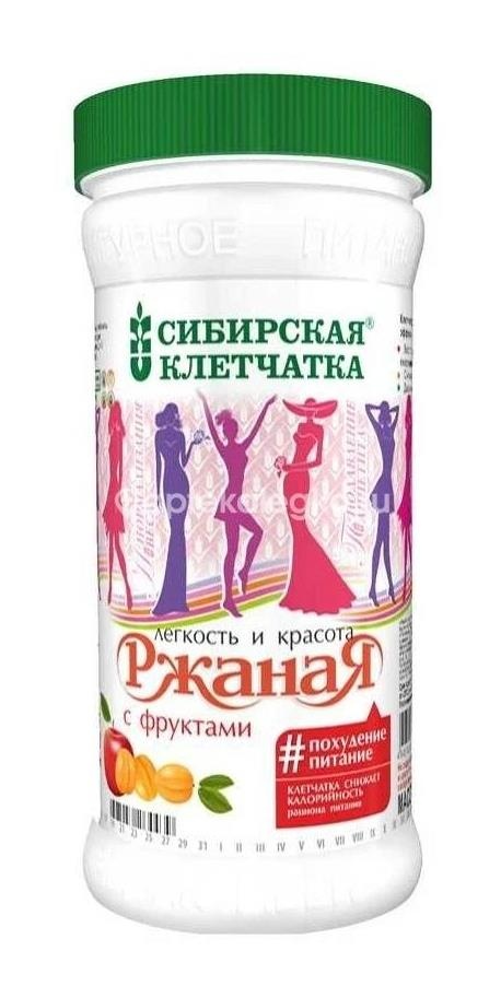 Сибирская клетчатка ржаная с фруктами 350г. Сибирская клетчатка ржаная с фруктами 350г. - 1