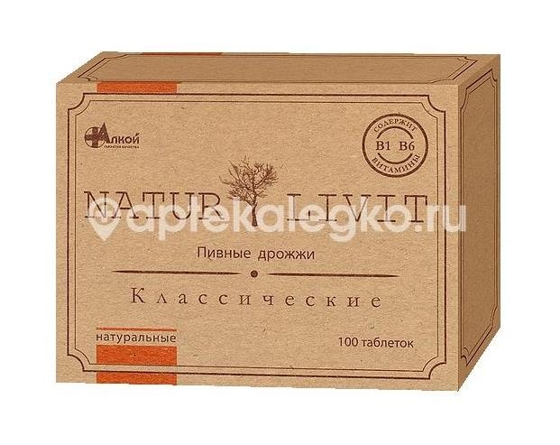 Натурливит пивные дрожжи классич. №100 таб. Натурливит пивные дрожжи классич. №100 таб. - 1