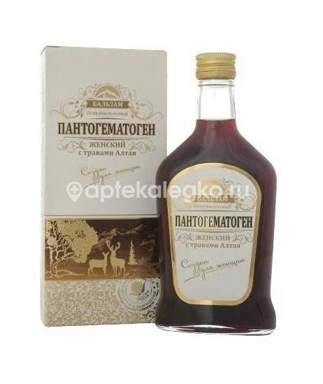 Изображение Пантогематоген травы 250мл. ПАНТОГЕМАТОГЕН ТРАВЫ 250МЛ. Нарине ООО