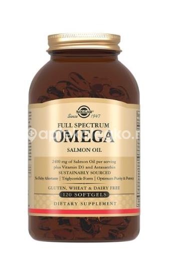 Солгар омега-комплекс из дикого океанического лосося 120шт капсулы по 1797мг Солгар омега-комплекс из дикого океанического лосося 120шт капсулы по 1797мг - 2
