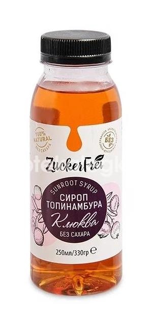 Изображение Сироп топинамбур + клюква 250мл. СИРОП ТОПИНАМБУР + КЛЮКВА 250МЛ. Терра ООО