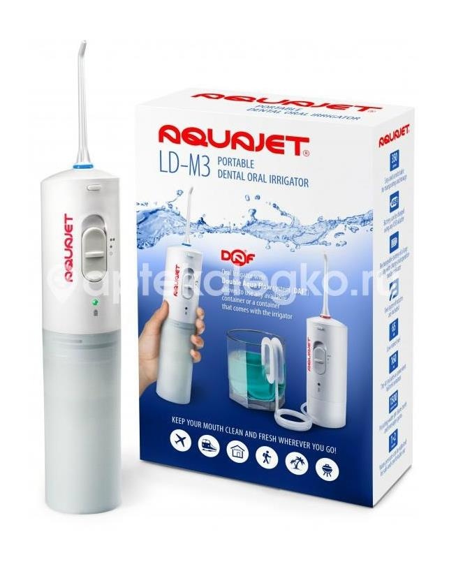Ирригатор для полости рта aquajet m3/a3 портат. Ирригатор для полости рта aquajet m3/a3 портат. - 2