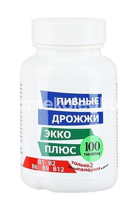 Пивные дрожжи 0,45г. №100 таб. Пивные дрожжи 0,45г. №100 таб. - 1