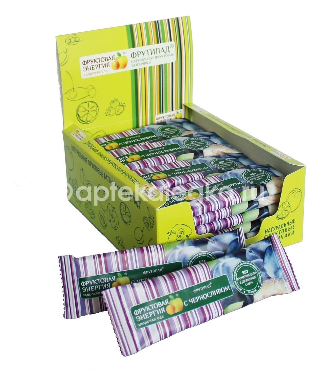Изображение Фрутилад батончик чернослив 30г. ФРУТИЛАД БАТОНЧИК ЧЕРНОСЛИВ 30Г. Белое дерево ООО