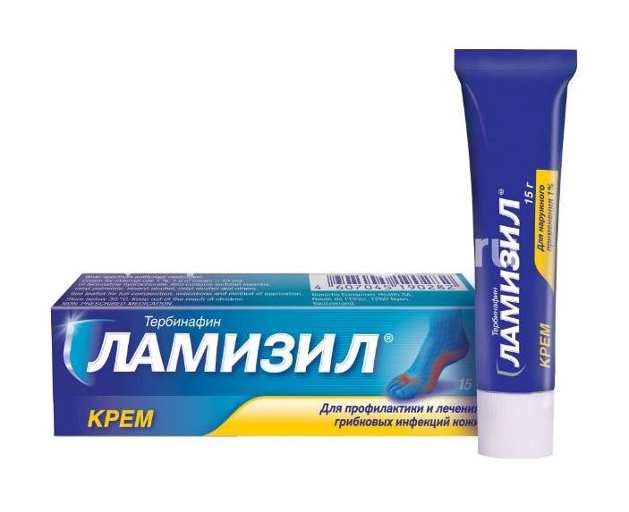 Ламизил 1% 1шт. крем для наружного применения 15г. туба Ламизил 1% 1шт. крем для наружного применения 15г. туба - 2