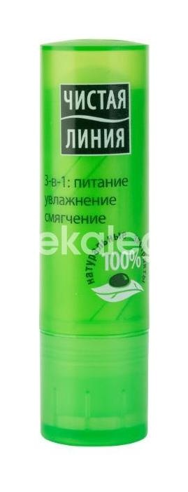 Чистая линия бальзам для губ ромашка 3в1 4г. Чистая линия бальзам для губ ромашка 3в1 4г. - 2