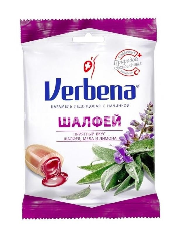 Изображение Вербена леденцы 60г. шалфей Вербена леденцы 60г. шалфей I.D.C. HOLDING A.S. О.Z.FIGARO