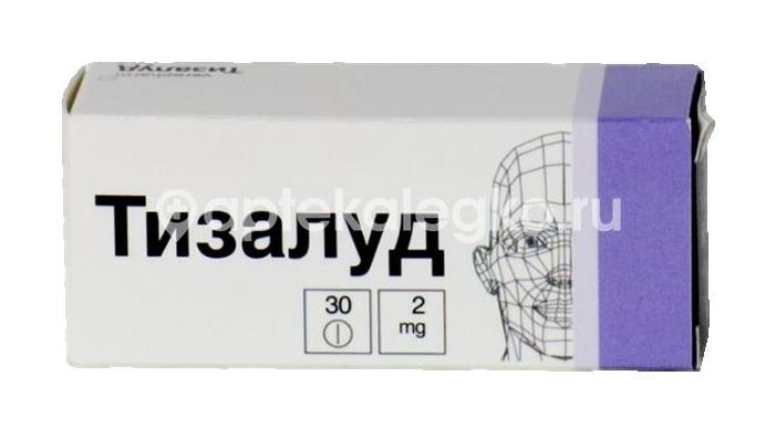 Тизалуд 2мг. 30шт. таблетки Тизалуд 2мг. 30шт. таблетки - 2
