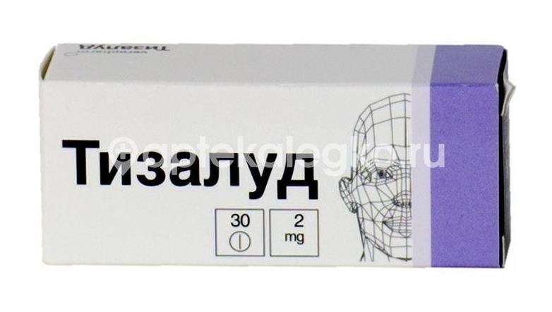 Тизалуд 2мг. 30шт. таблетки Тизалуд 2мг. 30шт. таблетки - 1