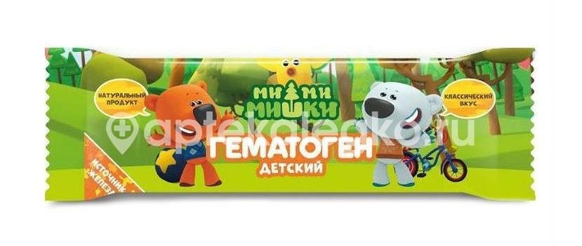 Изображение Ми-ми-мишки гематоген детский 40г плитка МИ-МИ-МИШКИ ГЕМАТОГЕН ДЕТСКИЙ 40Г ПЛИТКА Сибирское Здоровье 2000