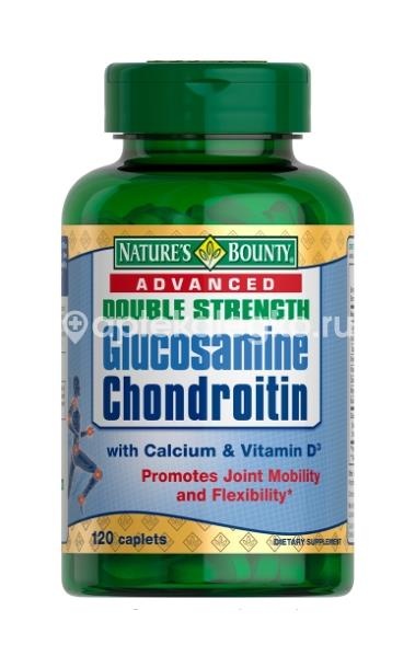 Нейчес баунти глюкозамин + хондроитин + кальций + витамин д 120 шт таблетки Нейчес баунти глюкозамин + хондроитин + кальций + витамин д 120 шт таблетки - 1