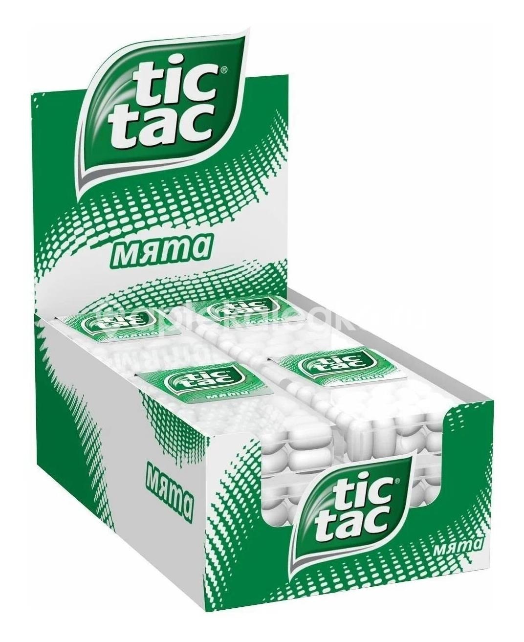 Изображение Тик - так мята 16г. драже ТИК - ТАК МЯТА 16Г. ДРАЖЕ