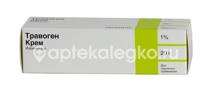 Травоген 1% крем 20г. Травоген 1% крем 20г. - 2