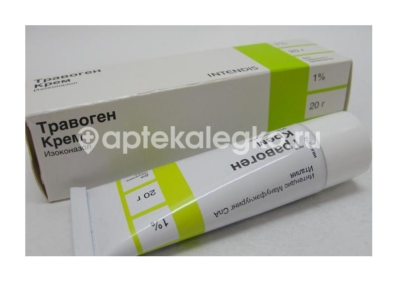 Травоген 1% крем 20г. Травоген 1% крем 20г. - 1