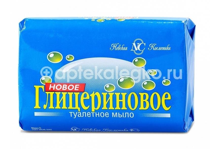Мыло туалетное глицериновое 90г. /нк/невская косметика/ Мыло туалетное глицериновое 90г. /нк/невская косметика/ - 1
