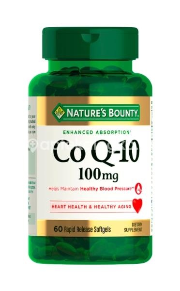 Изображение Нейчес баунти коэнзим q10 60 шт капсулы НЕЙЧЕС БАУНТИ КОЭНЗИМ Q10 60 ШТ КАПСУЛЫ NATURE'S BOUNTY US