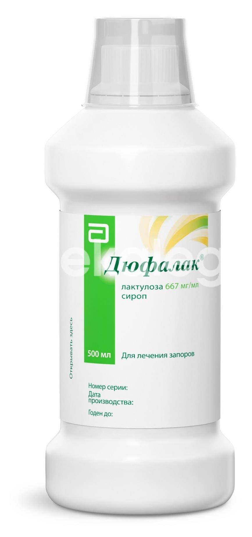 Дюфалак 667мг./мл. сироп 500мл. Дюфалак 667мг./мл. сироп 500мл. - 1