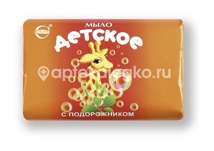 Мыло детское подорожник 100г. /свобода/ Мыло детское подорожник 100г. /свобода/ - 1