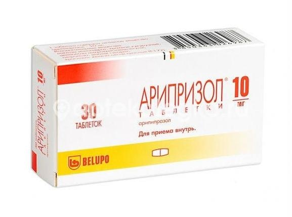 Арипризол 10мг. 30шт. таблетки Арипризол 10мг. 30шт. таблетки - 2