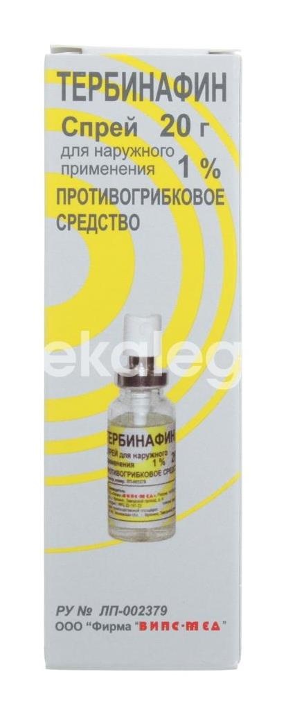 Тербинафин 1% спрей Тербинафин 1% спрей - 2