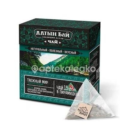 Чай. напиток таежный мир общеукрепляющий 2,5г №15 Чай. напиток таежный мир общеукрепляющий 2,5г №15 - 1