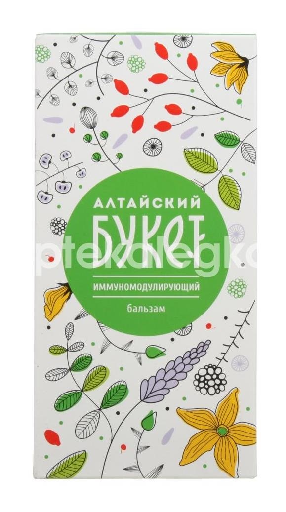 Алтайский букет бальзам иммуномодулирующий  250мл. Алтайский букет бальзам иммуномодулирующий  250мл. - 3