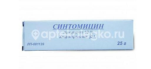 Изображение Синтомицина 10% линимент 25г. Синтомицина 10% линимент 25г. ЗЕЛЕНАЯ ДУБРАВА