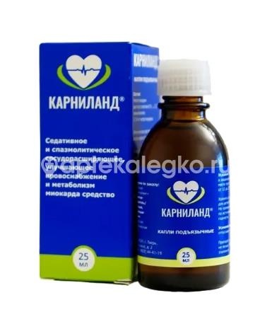 Карниланд капли 25мл. флакон-капельница Карниланд капли 25мл. флакон-капельница - 1