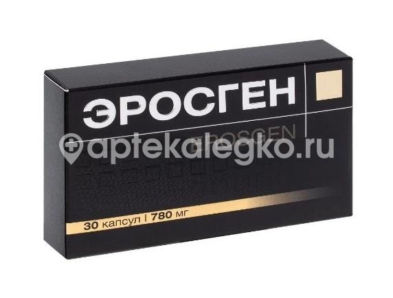 Изображение Эросген 30 шт капсулы ЭРОСГЕН 30 ШТ КАПСУЛЫ РОСТОВСКАЯ ФАРМ. ФАБРИКА