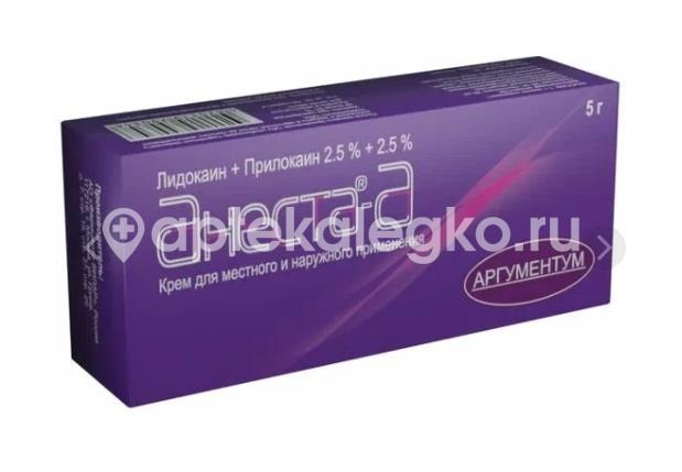 Изображение Анеста - а 2,5% + 2,5% 5г. крем для местного и наружного применения туба АНЕСТА - А 2,5% + 2,5% 5Г. КРЕМ ДЛЯ МЕСТНОГО И НАРУЖНОГО ПРИМЕНЕНИЯ ТУБА Аджио Фармацевтикалз Лтд (AGIO )