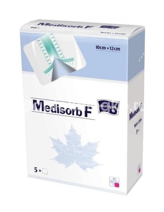 Повязки matopat medisorb f (медисорб ф) стерильные 10х12 №5 Повязки matopat medisorb f (медисорб ф) стерильные 10х12 №5 - 1