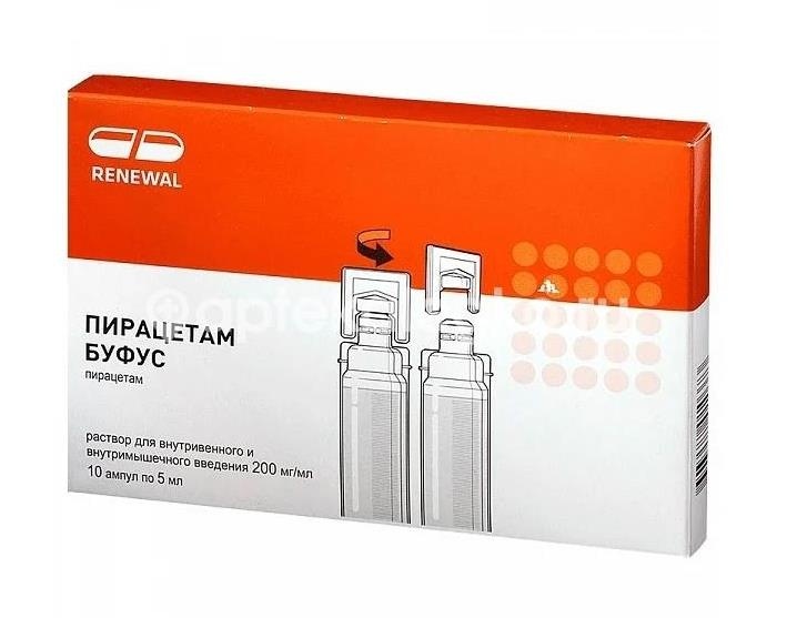 Изображение Пирацетам 200мг/мл. 5мл. №10 р - р для в/в,в/м амп. /органика/ ПИРАЦЕТАМ 200МГ/МЛ. 5МЛ. №10 Р - Р ДЛЯ В/В,В/М АМП. /ОРГАНИКА/ ОРГАНИКА