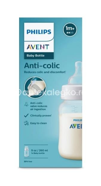 Изображение Авент бутылочка для кормления 260мл. 1шт /scy103/01/ АВЕНТ БУТЫЛОЧКА ДЛЯ КОРМЛЕНИЯ 260МЛ. 1шт /SCY103/01/ Cannon Rubber