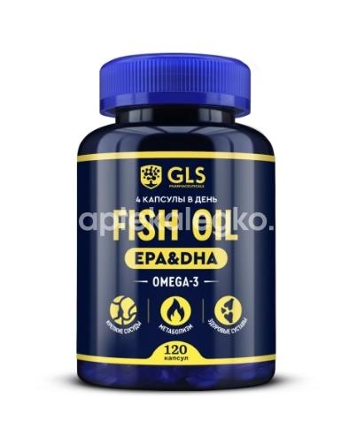 Gls омега -3 fish oil 120шт. капсулы Gls омега -3 fish oil 120шт. капсулы - 1
