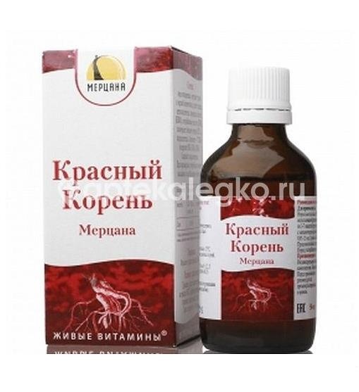 Мерцана красный корень 50мл. капли Мерцана красный корень 50мл. капли - 1