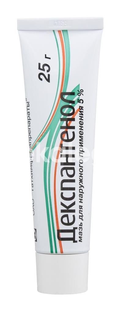 Декспантенол 5% мазь 25г. Декспантенол 5% мазь 25г. - 2
