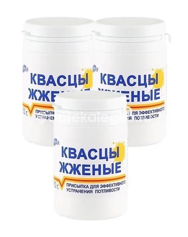 Квасцы жженые присыпка п/повыш потливости для тела 50г банка Квасцы жженые присыпка п/повыш потливости для тела 50г банка - 4