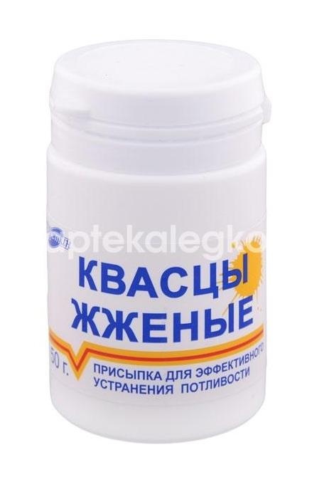 Квасцы жженые присыпка п/повыш потливости для тела 50г банка Квасцы жженые присыпка п/повыш потливости для тела 50г банка - 1
