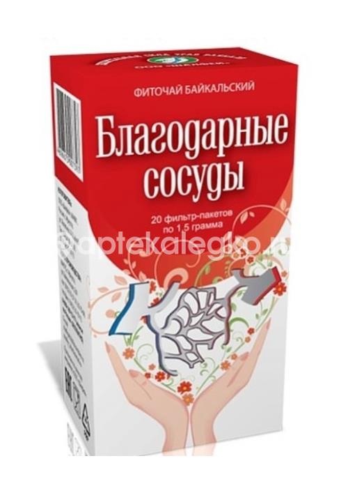 Фиточай байкальский благодарные сосуды 1,5г 20шт фильтр-пакеты Фиточай байкальский благодарные сосуды 1,5г 20шт фильтр-пакеты - 1