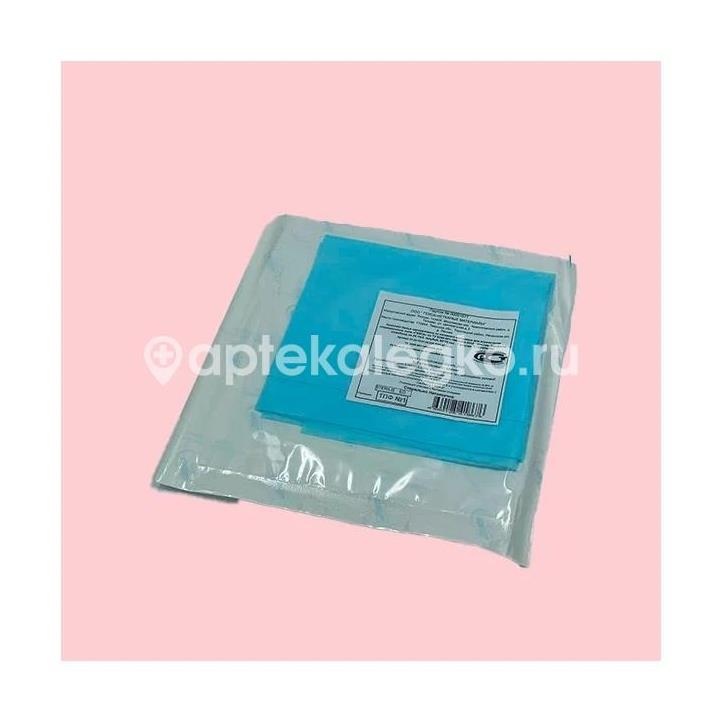 Гекса салфетка н/стер. спанбонд пл.25 80х70см №1 Гекса салфетка н/стер. спанбонд пл.25 80х70см №1 - 1