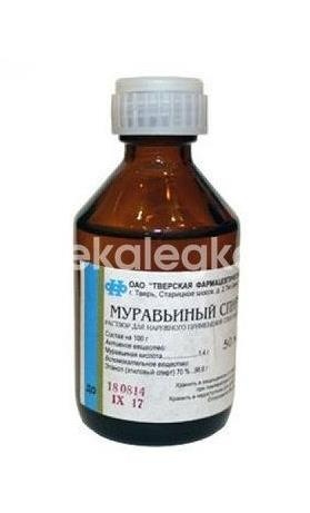 Муравьиный спирт 1,4% 1шт. раствор для наружного применения 50мл. флакон Муравьиный спирт 1,4% 1шт. раствор для наружного применения 50мл. флакон - 2