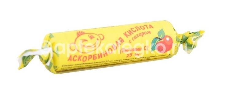 Аскорбиновая к - та яблоко №10 таб. крутка /аскопром/ Аскорбиновая к - та яблоко №10 таб. крутка /аскопром/ - 1