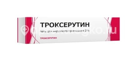 Изображение Троксерутин 2% 50г гель наружный /тульская фф/ Троксерутин 2% 50г гель наружный /Тульская ФФ/ ТУЛЬСКАЯ ФАРМ. ФАБРИКА