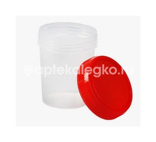 Изображение Контейнер для биомат. 120мл. полимер. стер./проф - ориентир/ КОНТЕЙНЕР ДЛЯ БИОМАТ. 120МЛ. ПОЛИМЕР. СТЕР./ПРОФ - ОРИЕНТИР/