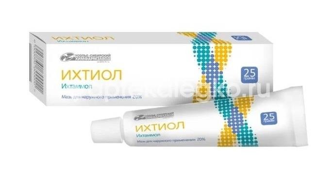 Ихтиоловая 10% мазь 30г. Ихтиоловая 10% мазь 30г. - 1