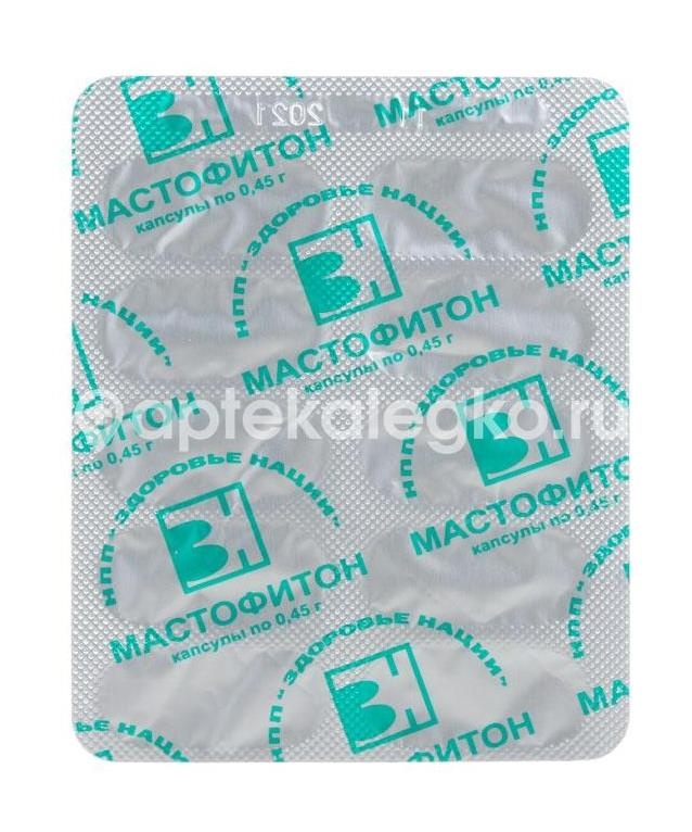 Мастофитон капсулы 30 шт. Мастофитон капсулы 30 шт. - 2