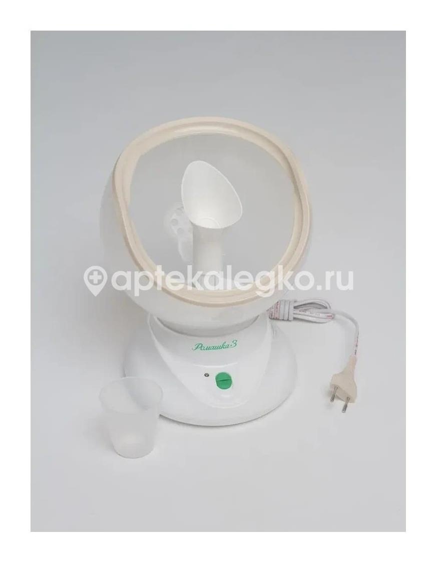 Ингалятор ромашка - 3 паровлажный (устройство космет.) Ингалятор ромашка - 3 паровлажный (устройство космет.) - 1
