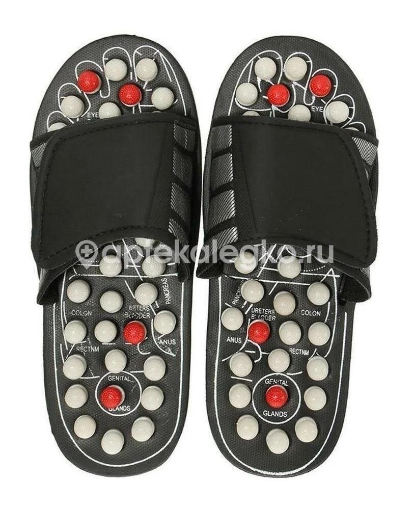 Тапочки массажн. рефлекторные р.38 - 39 /kz - 0018/ Тапочки массажн. рефлекторные р.38 - 39 /kz - 0018/ - 1