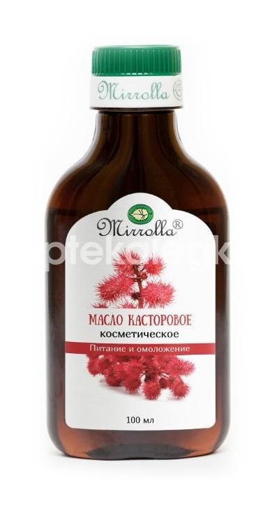 Изображение Мирролла масло касторовое 100мл. МИРРОЛЛА МАСЛО КАСТОРОВОЕ 100МЛ. МИРОЛЛА ООО